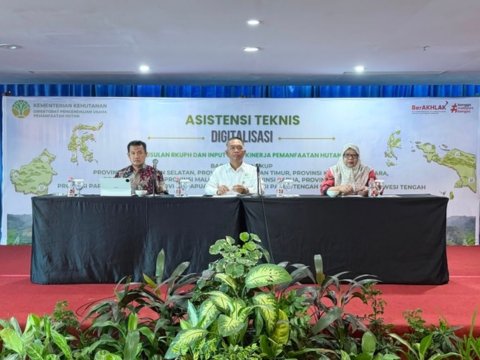Kementerian Kehutanan Perkuat Transformasi Digital Tata Kelola Pemanfaatan Hutan Melalui Asistensi Teknis Digitalisasi RKUPH