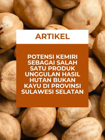 Artikel: Potensi Kemiri Sebagai Salah Satu Produk Unggulan Hasil Hutan Bukan Kayu Di Provinsi Sulawesi Selatan